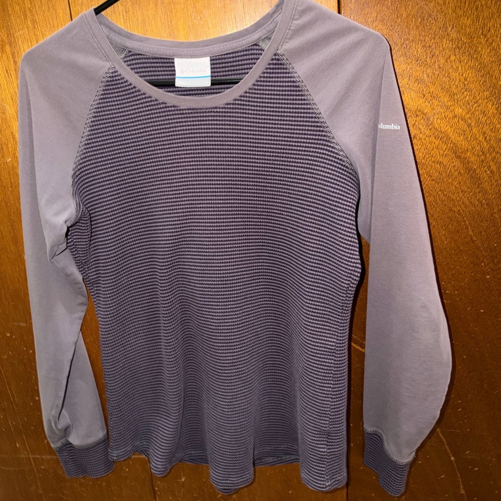 Columbia large women’s thermal long sleeve low quarter